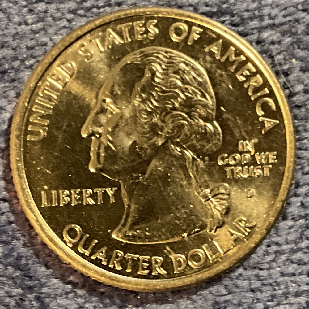 Washington Quarter 2018 D Block Island