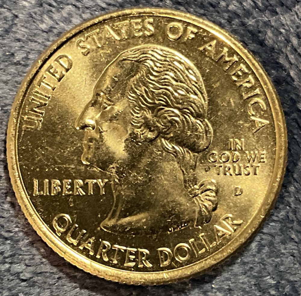 Washington Quarter 2008 D Oklahoma  coin collectible - Main Image 1