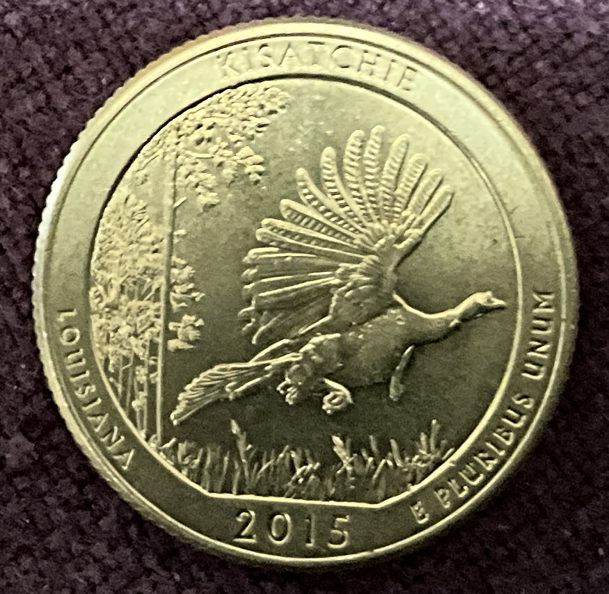 2015 D Kisatchie  coin collectible - Main Image 2