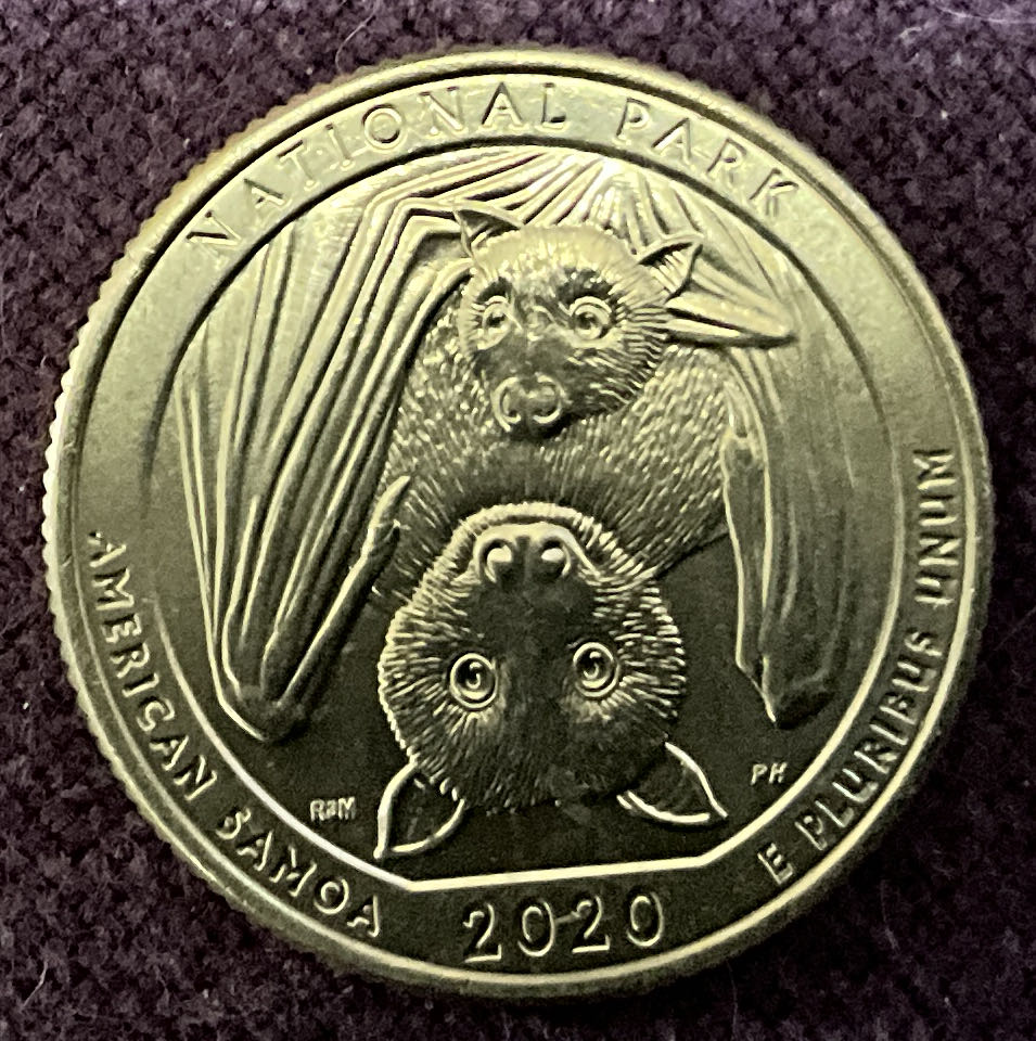 Washington Quarter 2020 D American Samoa  coin collectible - Main Image 2