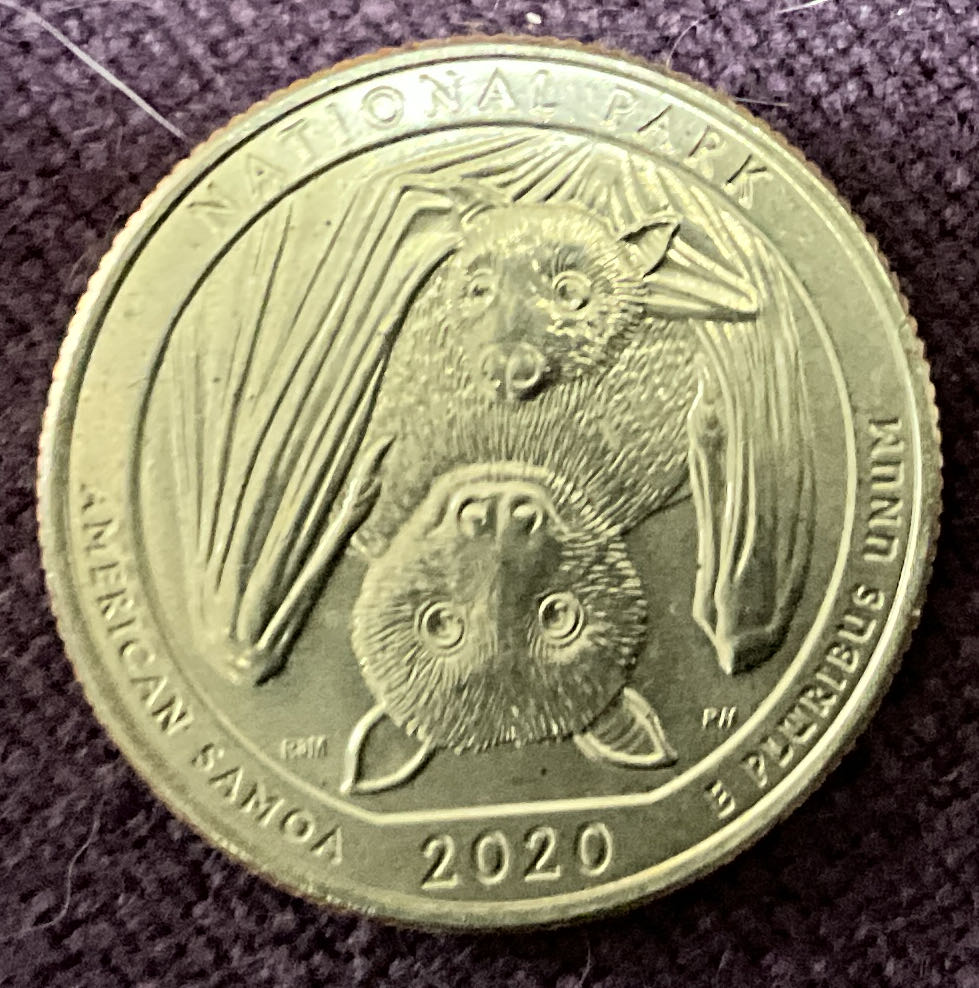 Washington Quarter 2020 D American Samoa  coin collectible - Main Image 2