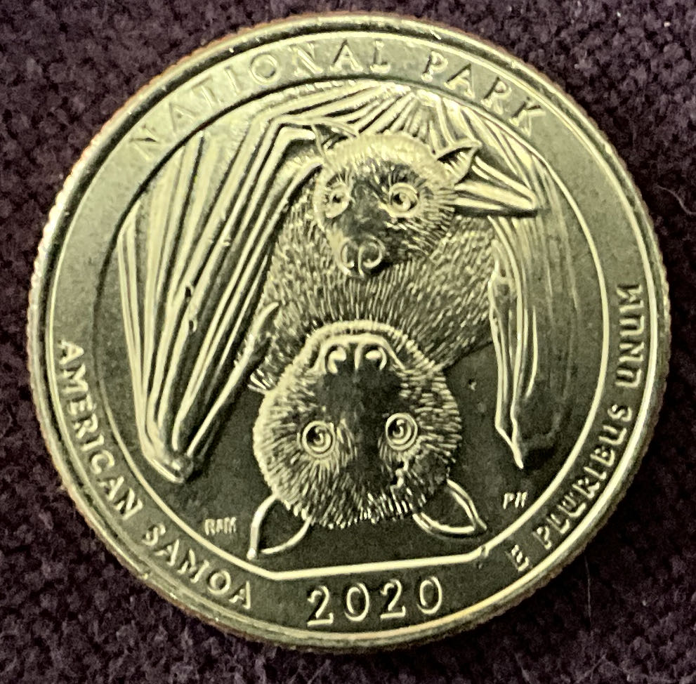 Washington Quarter 2020 D American Samoa  coin collectible - Main Image 2