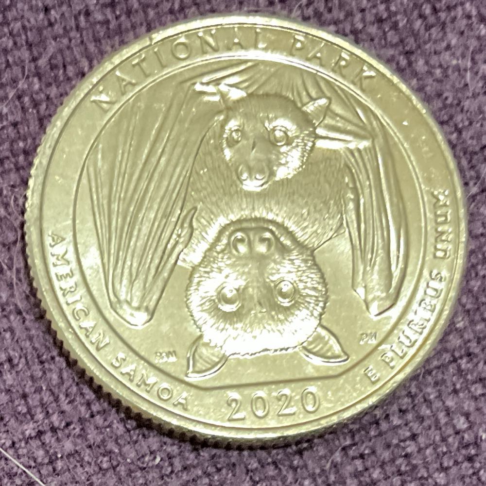 Washington Quarter 2020 D American Samoa  coin collectible - Main Image 2