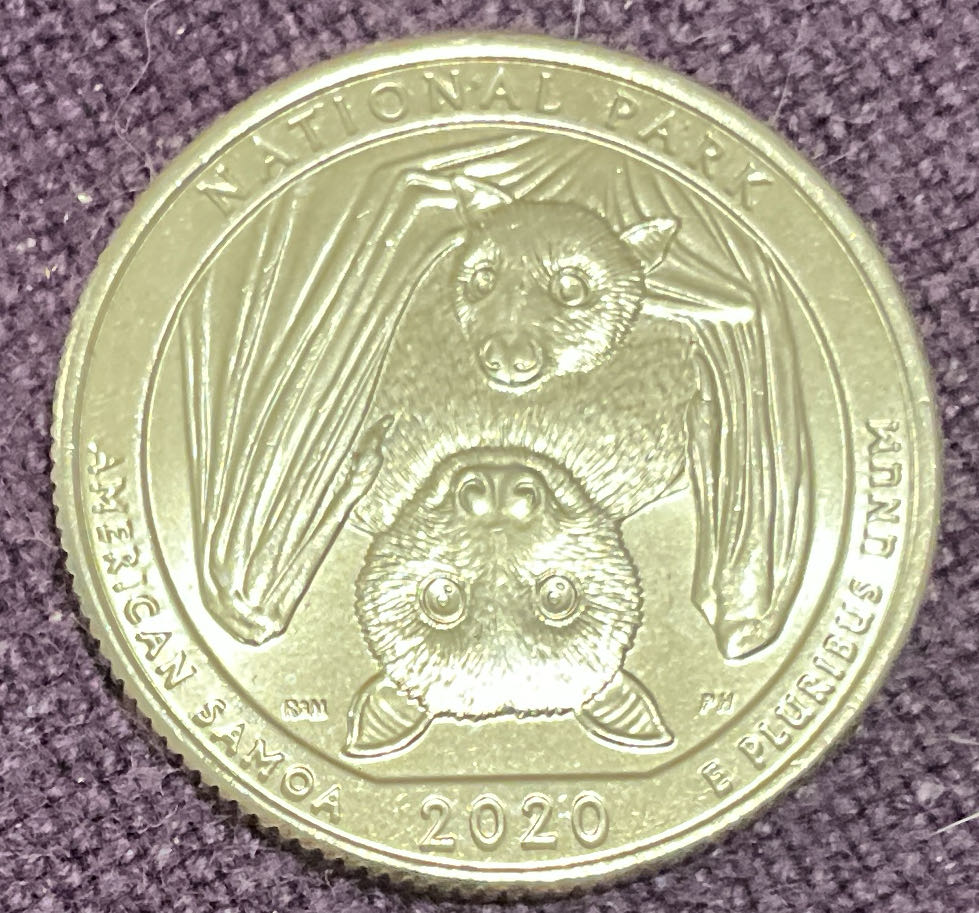 Washington Quarter 2020 D American Samoa  coin collectible - Main Image 2