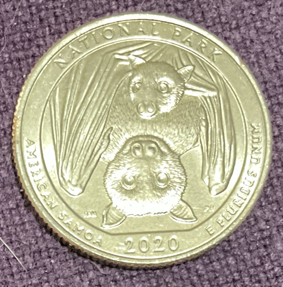 Washington Quarter 2020 D American Samoa  coin collectible - Main Image 2