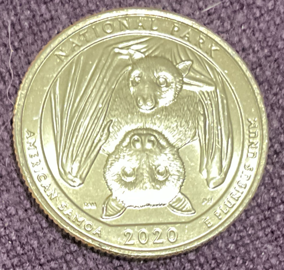 Washington Quarter 2020 D American Samoa  coin collectible - Main Image 2