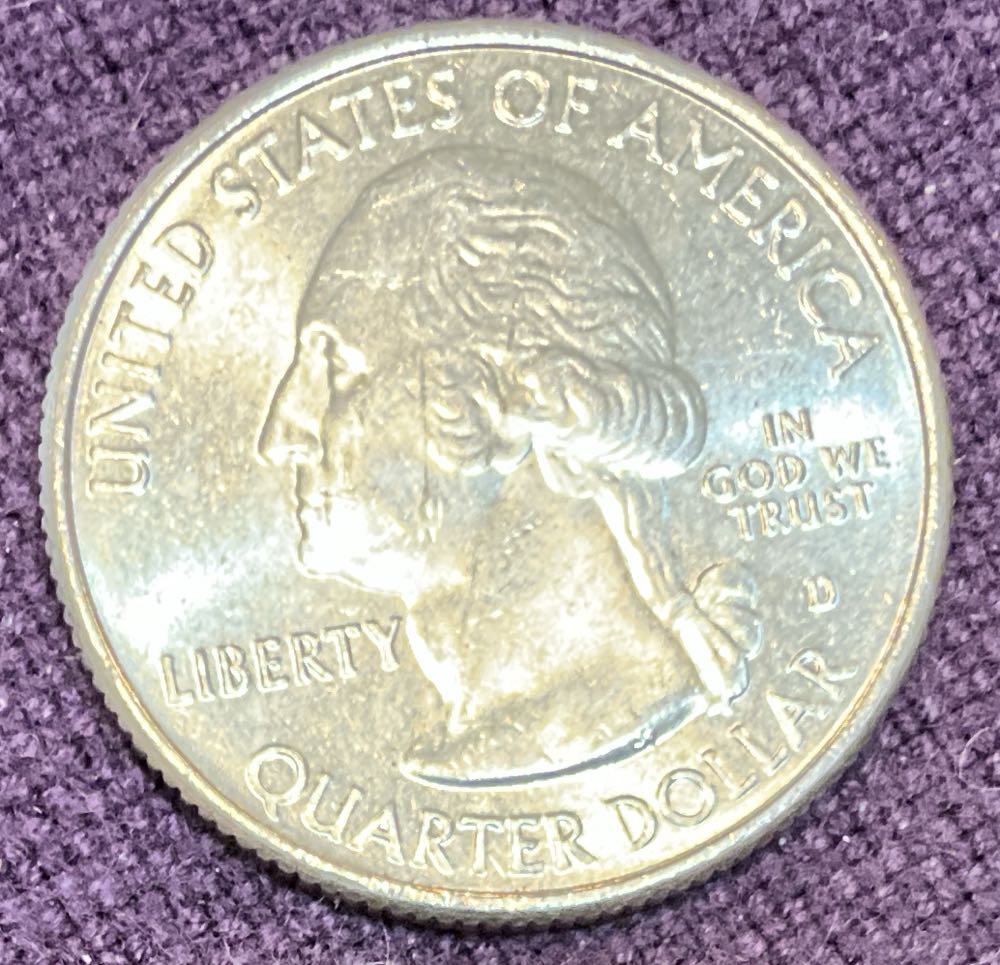 Washington Quarter 2020 D Marsh Billings Rockerfeller