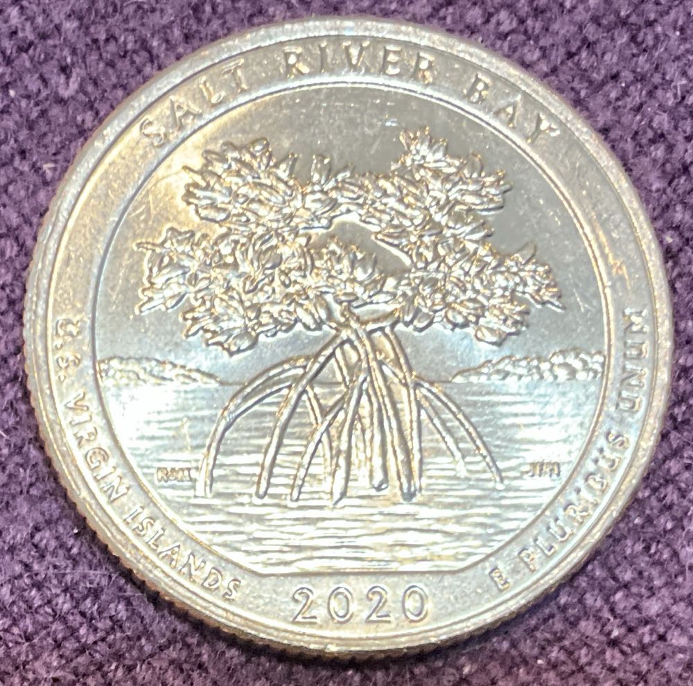 Salt River Bay NHP 2020 (D)  coin collectible - Main Image 2