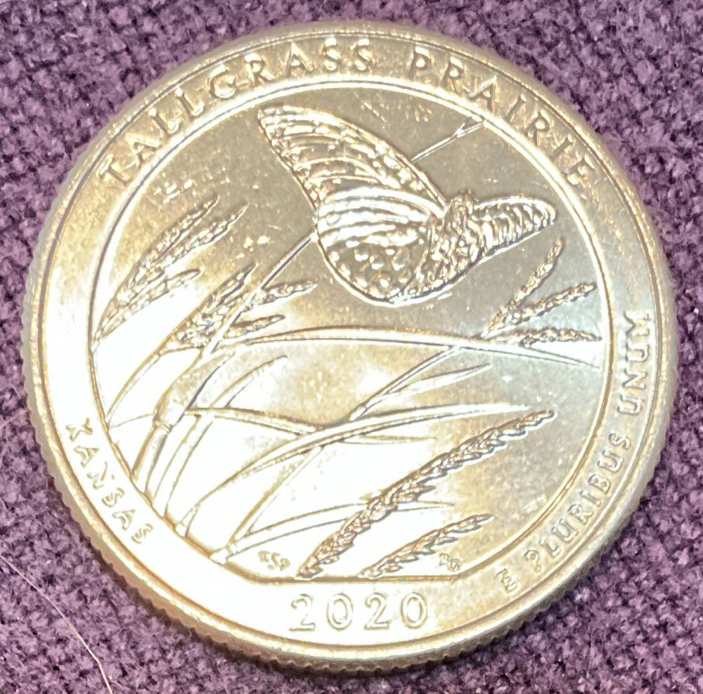 2020 Tallgrass Prairie Quarter  coin collectible - Main Image 2