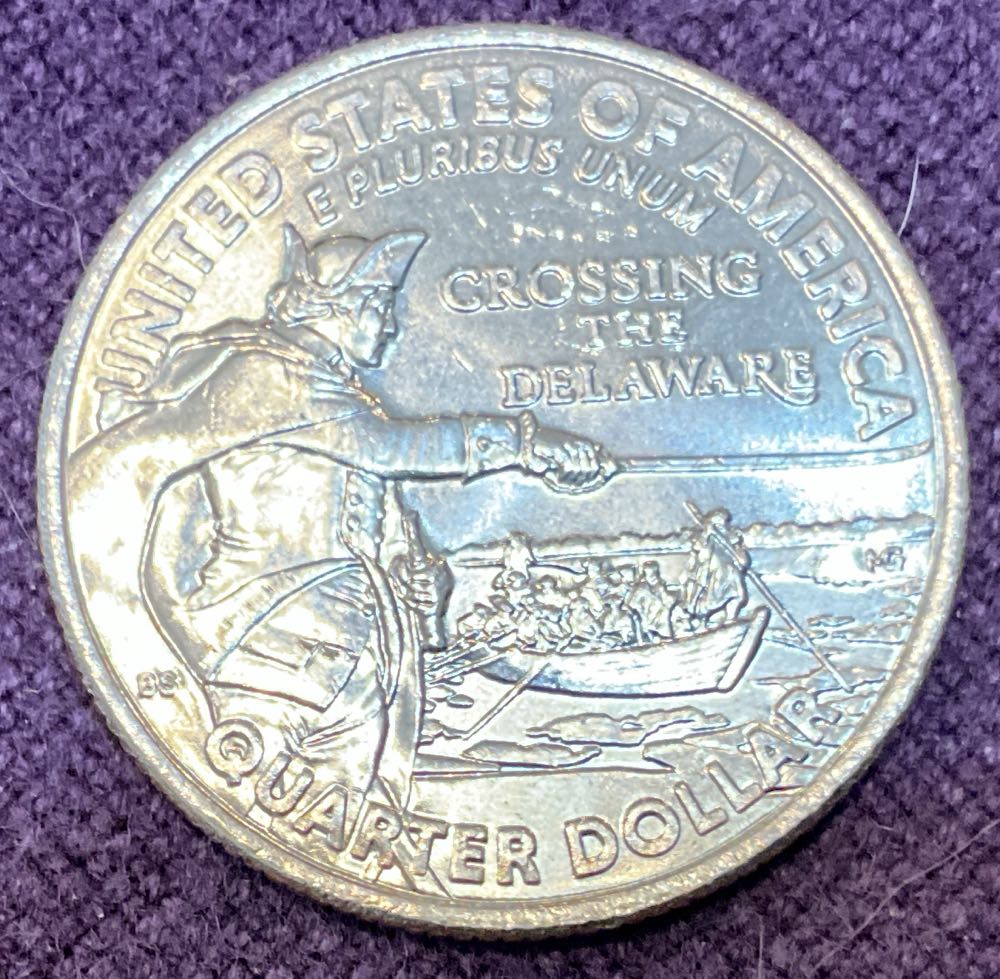 Washington Quarter 2021 D Crossing The Delaware  coin collectible - Main Image 2