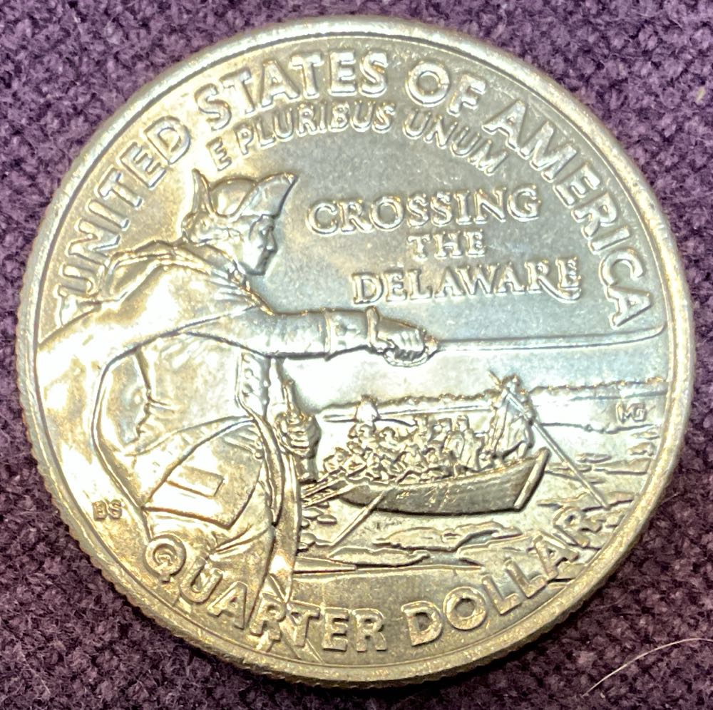 Washington Quarter 2021 D Crossing The Delaware  coin collectible - Main Image 2