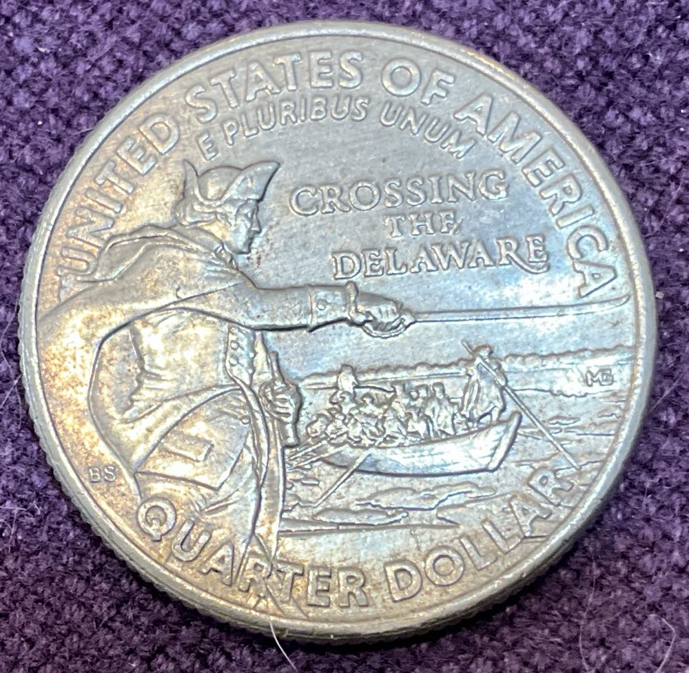 Washington Quarter 2021 D Crossing The Delaware  coin collectible - Main Image 2