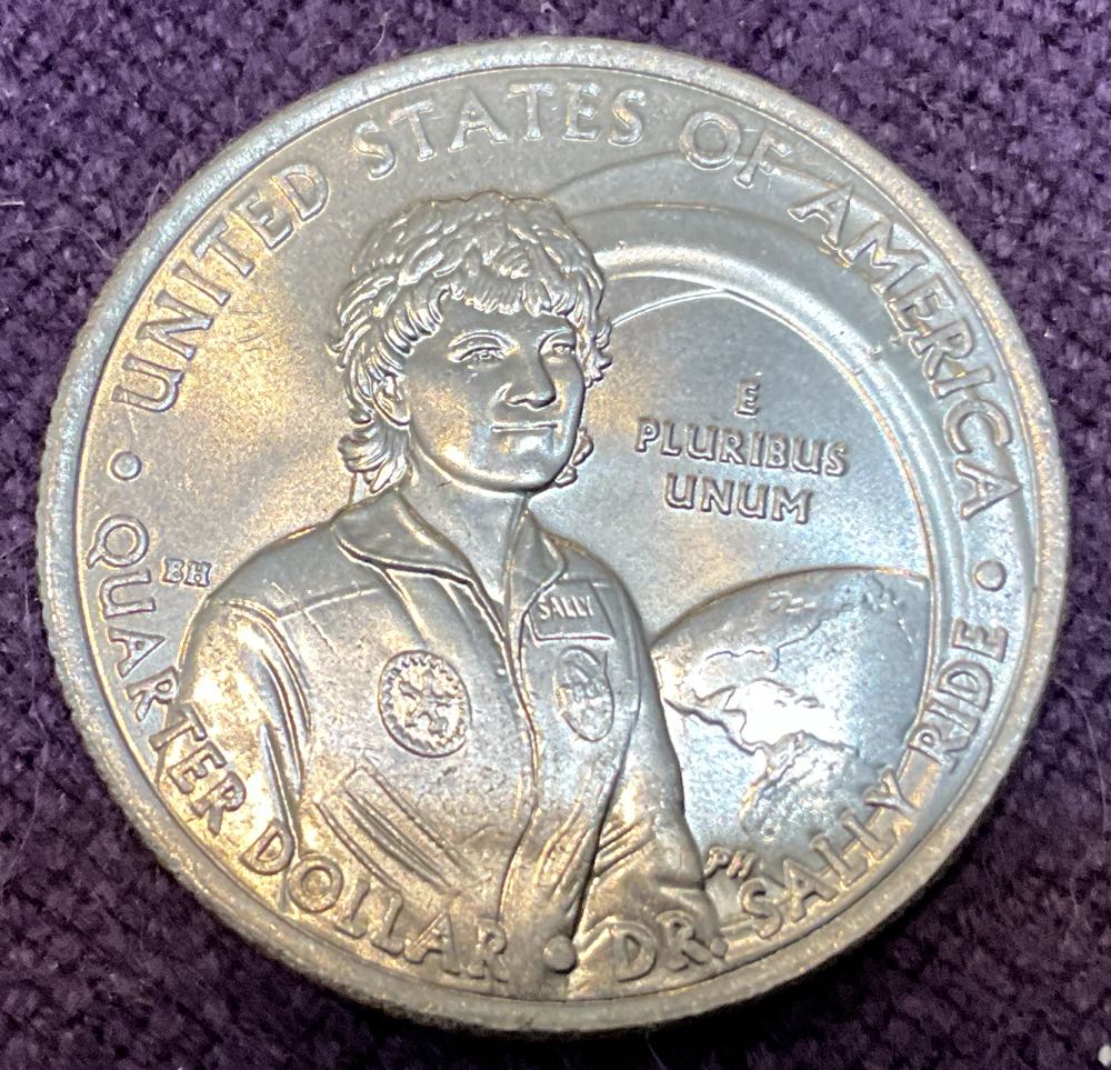 2022 D Dr. Sally Ride  coin collectible - Main Image 2