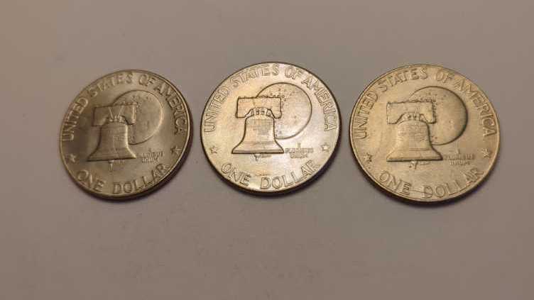 Eisenhower Bicentennial Silver Dollar #53  coin collectible - Main Image 2