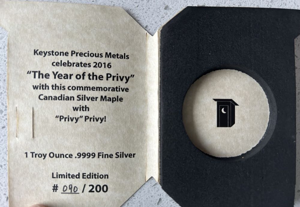 2016 Canadian Maple - Privy Privy  coin collectible - Main Image 4