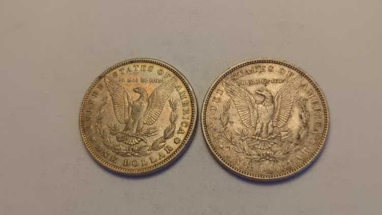 Morgan Silver Dollars 1885 #73  coin collectible - Main Image 2