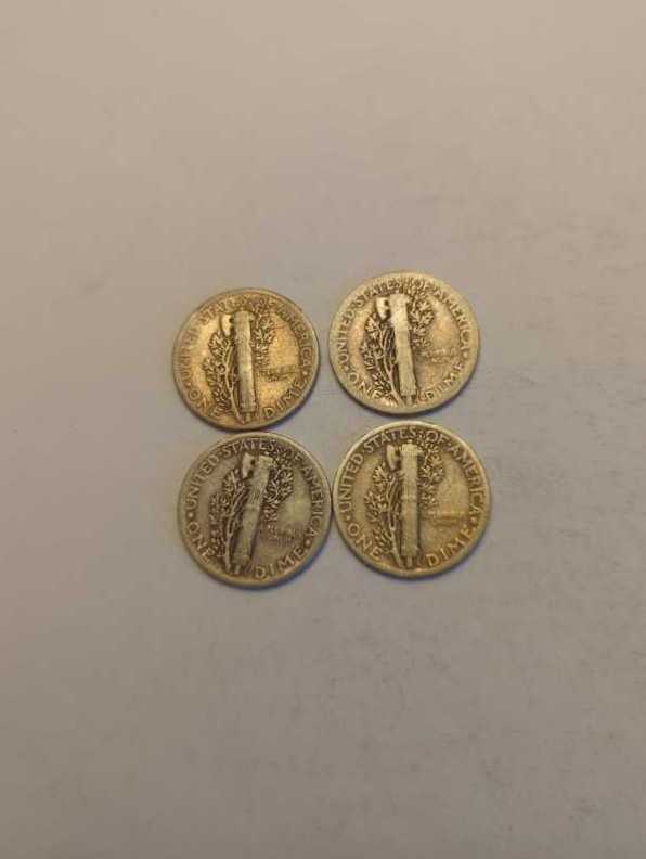 Mercury Dimes #81  coin collectible - Main Image 2