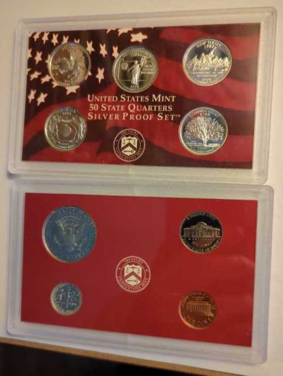 United States Mint Silver Proof Set 1999 S  coin collectible - Main Image 2
