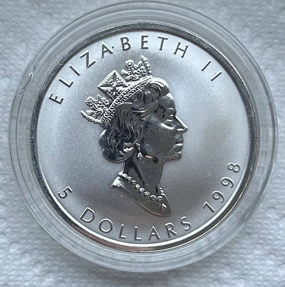 1998 Canadian Maple - RCM Privy  coin collectible - Main Image 2