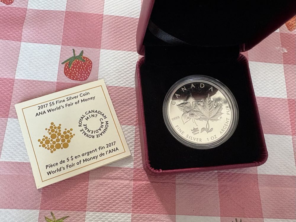 2017 Canadian Maple - ANA Denver  coin collectible - Main Image 4