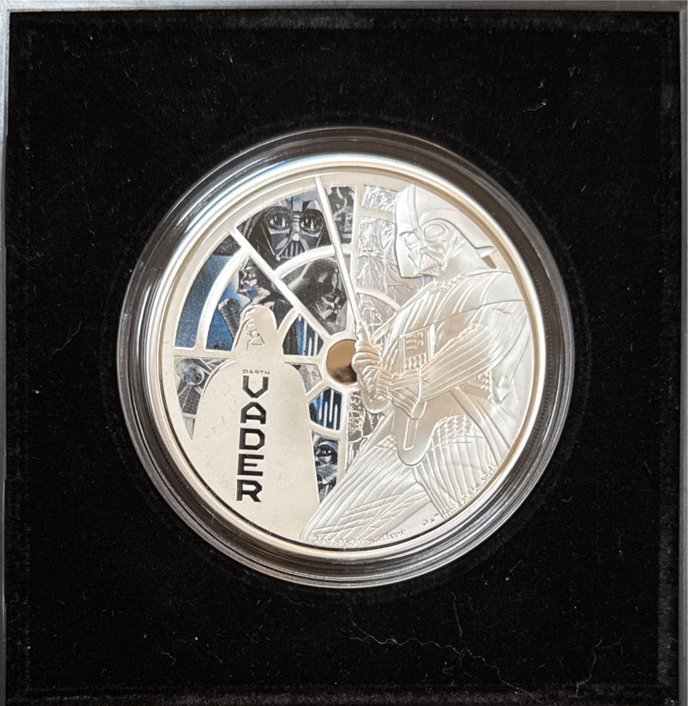 Darth Vader Silver Coin   coin collectible - Main Image 2