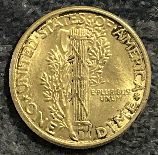 Dime 1942 Mercury W  coin collectible - Main Image 4