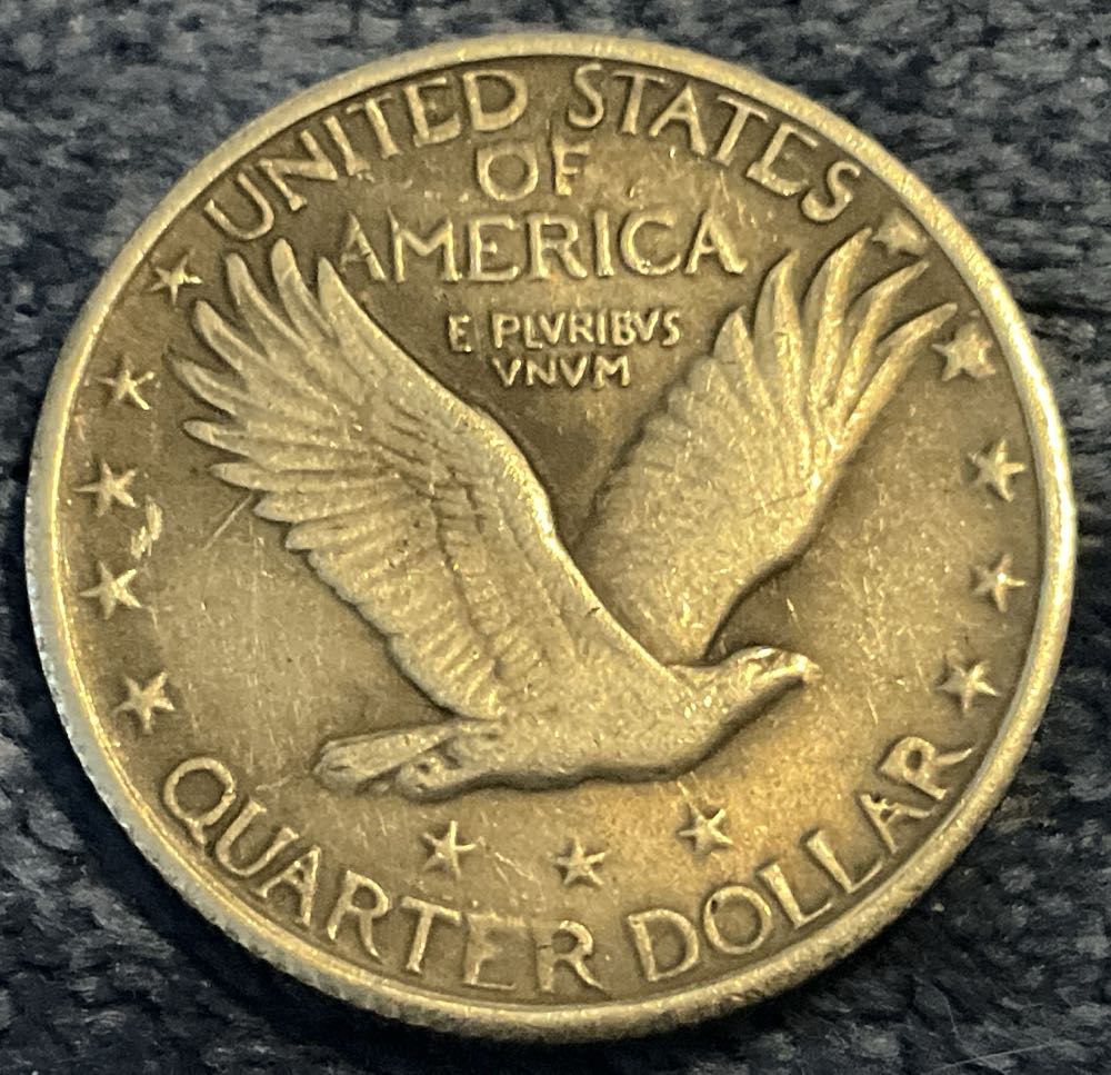 Quarter Standing Liberty 1916 1  coin collectible - Main Image 2