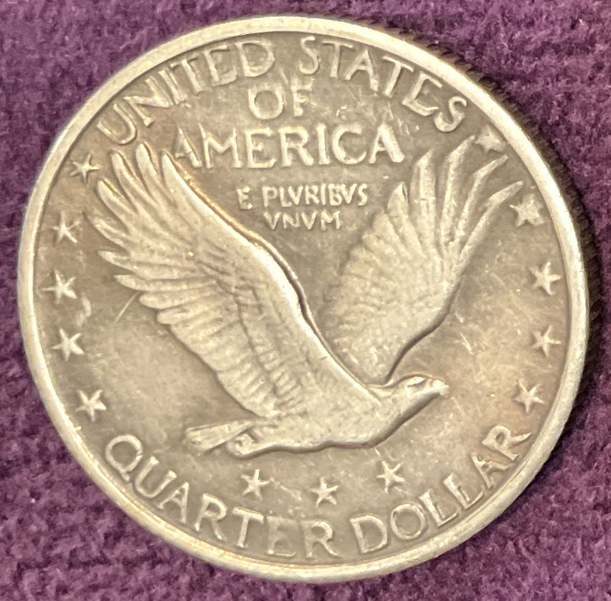 Quarter Standing Liberty 1916 1  coin collectible - Main Image 4