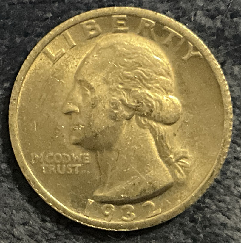 Quarter Washington 1932 1  coin collectible - Main Image 3