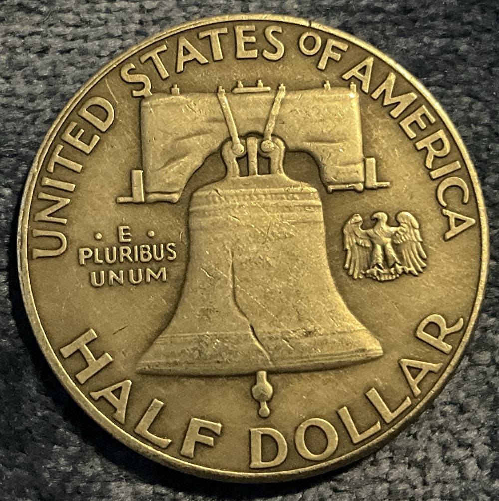 Half Dollar Franklin 1963 1  coin collectible - Main Image 2