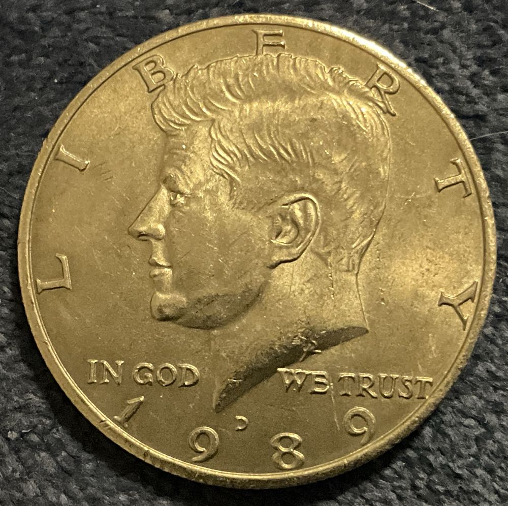 Half Dollar JFK 1989 D 4  coin collectible - Main Image 3
