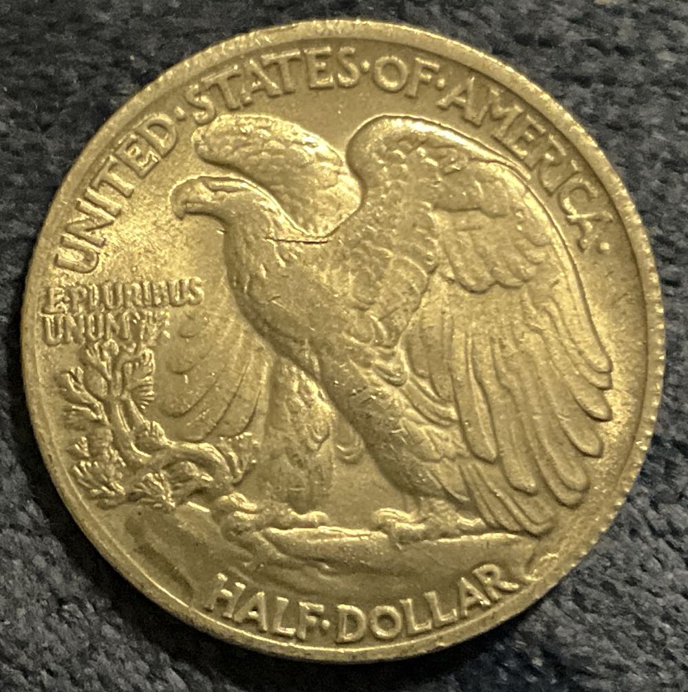 Half Dollar Walking Liberty 1916 1  coin collectible - Main Image 4