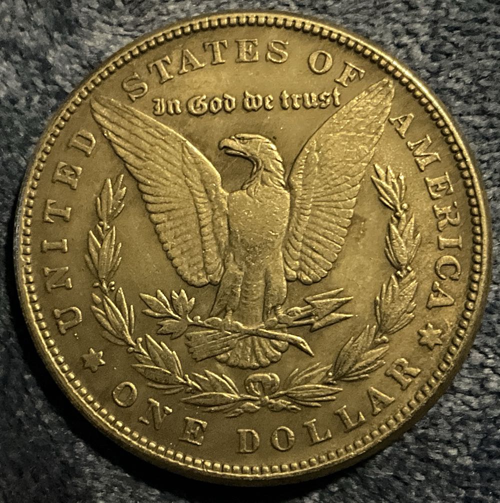 1881 S Morgan Dollar  coin collectible - Main Image 2