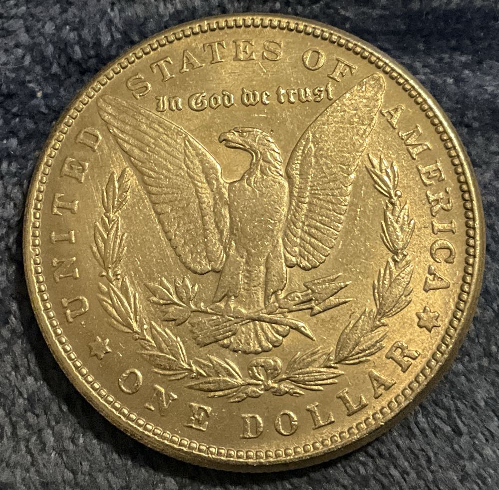 1881 S Morgan Dollar  coin collectible - Main Image 4