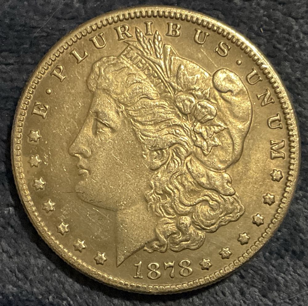 Morgan Dollar 1878 CC  coin collectible - Main Image 3