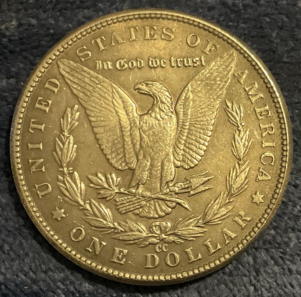 Morgan Dollar 1878 CC  coin collectible - Main Image 4