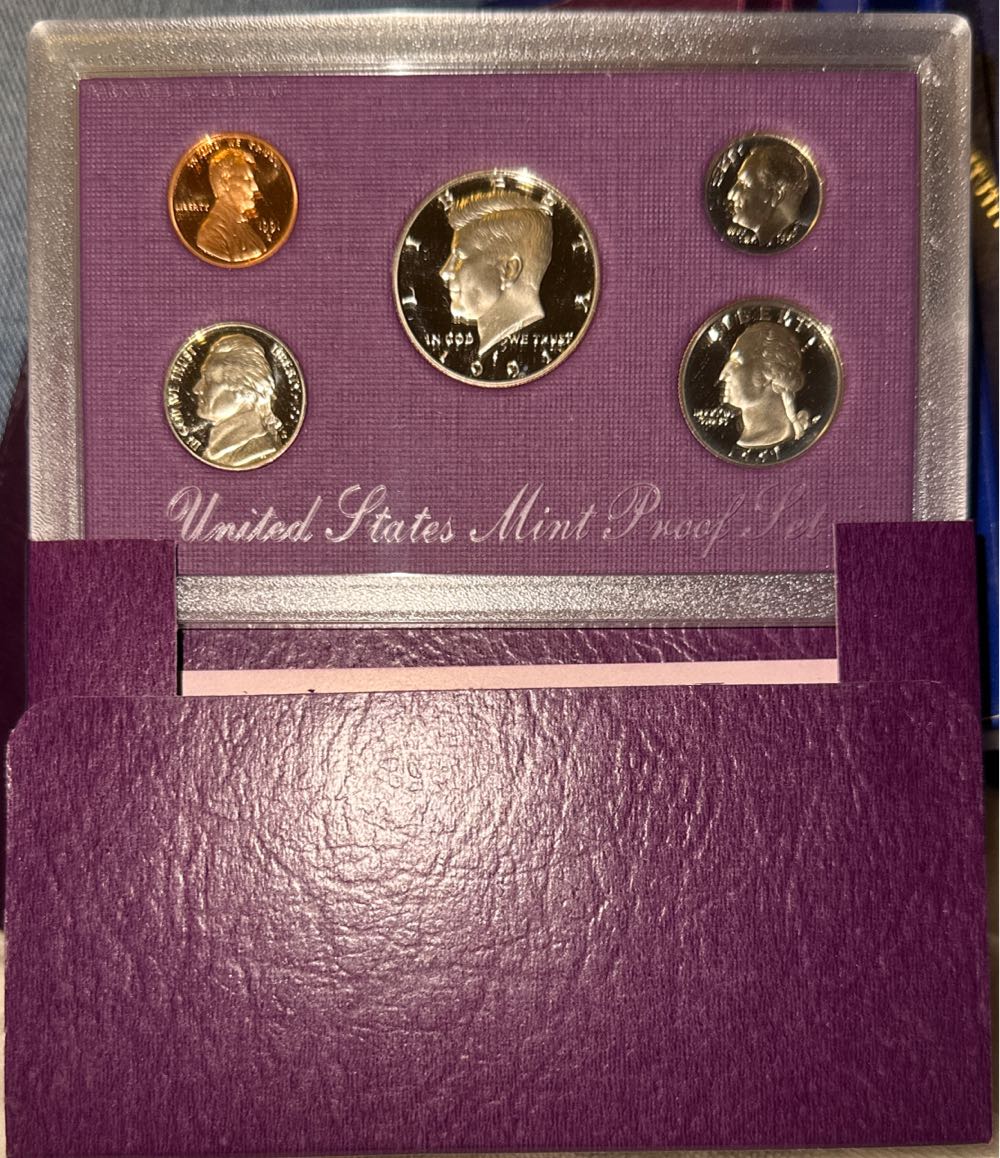 United States Mint Proof Coin Set 1991  coin collectible - Main Image 2