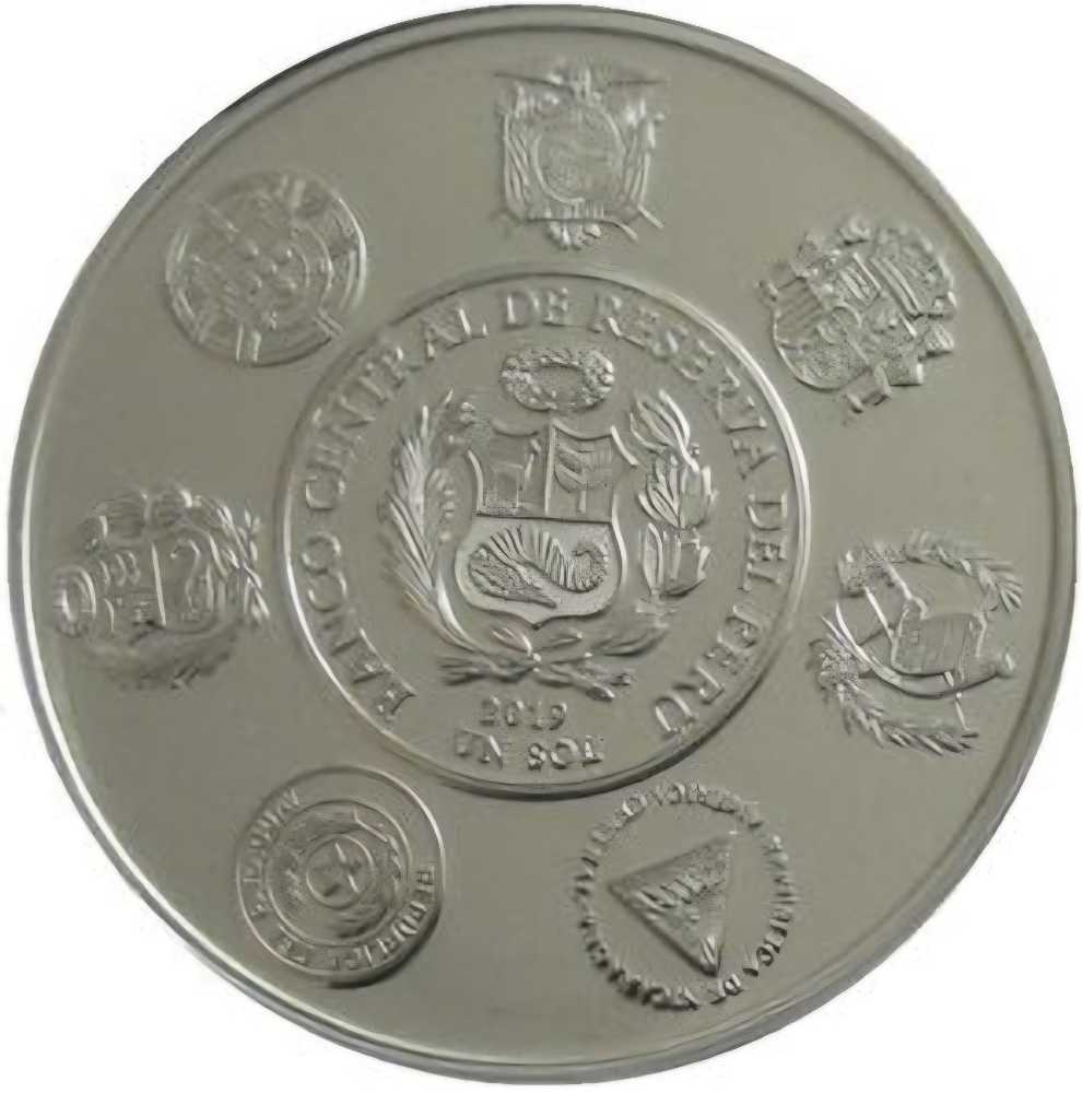 Historic Trains: 1st Peruvian Train - Lima-Callao Railway  coin collectible - Main Image 2