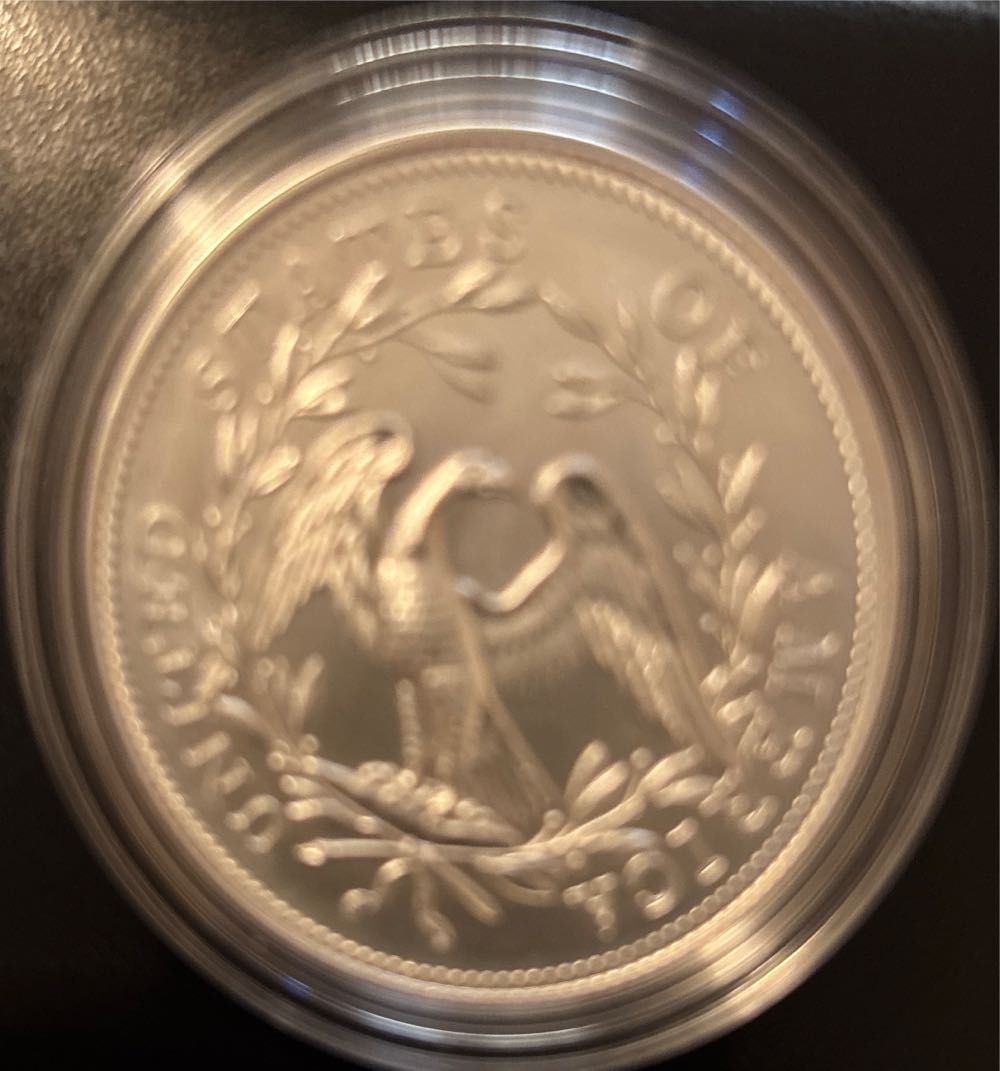 ? 1794 Medal 230th Anniversary Flowing Hair  coin collectible [Barcode 704786561884] - Main Image 3