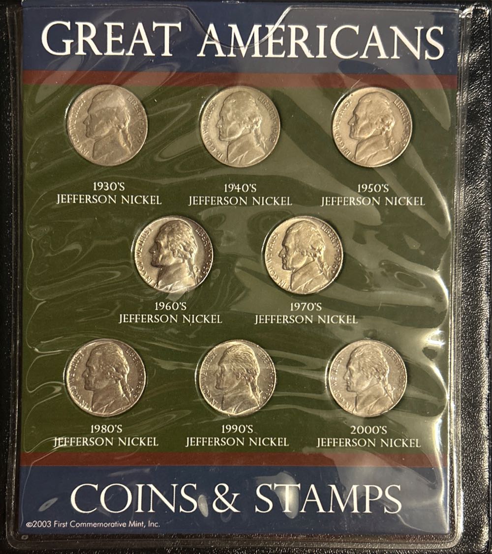 Thomas Jefferson First Commemorative Mint  coin collectible - Main Image 3