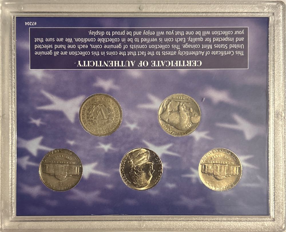 American Nickel Coin Collection  coin collectible - Main Image 2