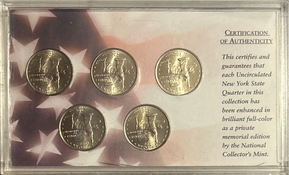 9/11 Anniversary Twin Towers Quarter Collection  coin collectible - Main Image 2
