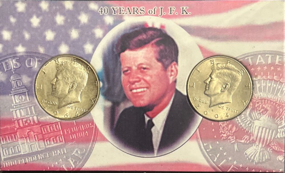 40 Years of J.F.K.  coin collectible - Main Image 3