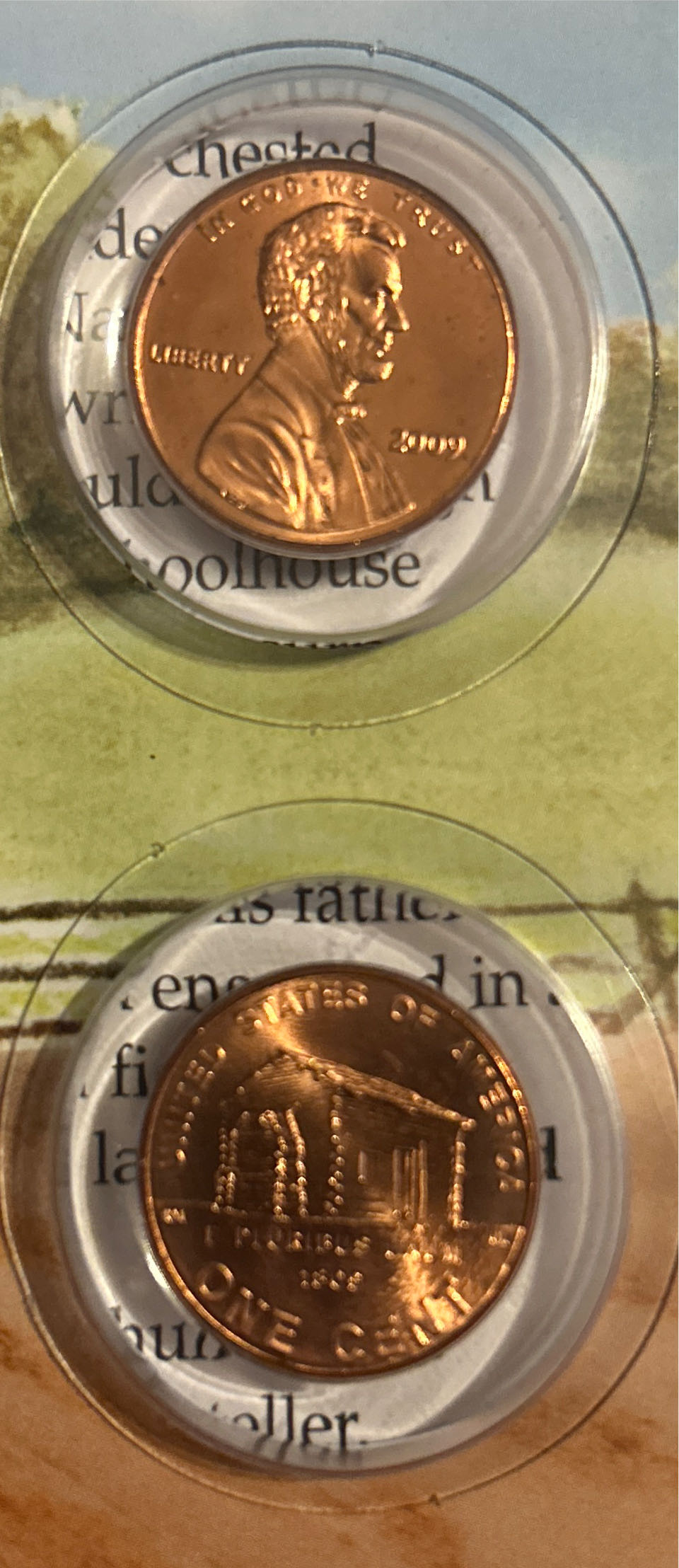 2009 Lincoln One Cent Series Vol. Two  coin collectible - Main Image 3