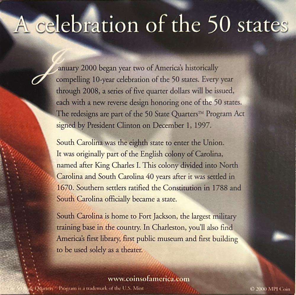 A Celebration Of The 50 States No. 8 of 50  coin collectible - Main Image 4