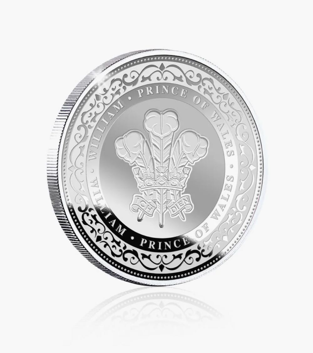 William - The Prince of Wales Commemorative  coin collectible - Main Image 2