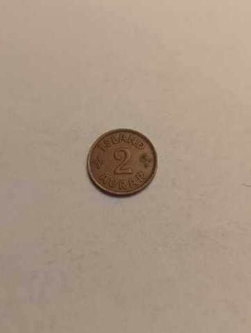 Iceland 2 Aurar 1942 #113  coin collectible - Main Image 2