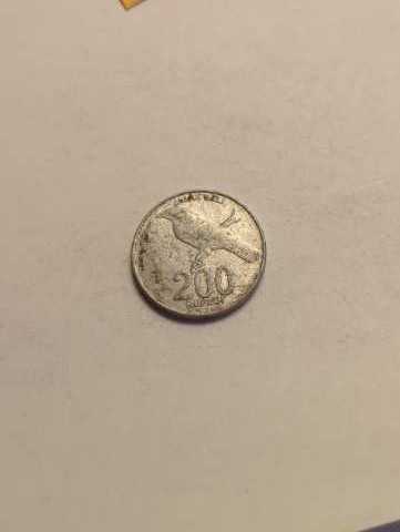 Indonesia 200 Rupiah 2003 #114  coin collectible - Main Image 2