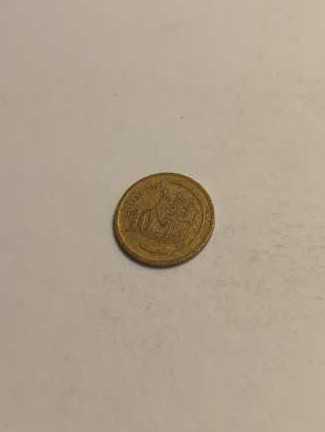 Morocco 10 Santimat 2002 #124  coin collectible - Main Image 2