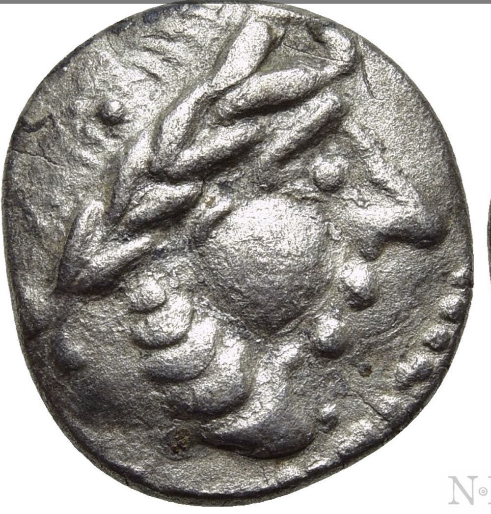 MOESIA. Istros. Circa 340/30-313 BC. Drachm (Silver, 17 mm, 5.37 g).